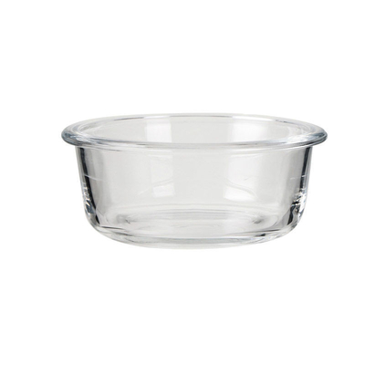 Elevated Pet Glass Cat Bowls Double For Protecting Pet Spine