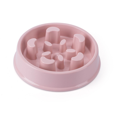 PP Material Slow Chewy Slow Feeder Bowl For Cats Dogs Indoor Outdoor Eating