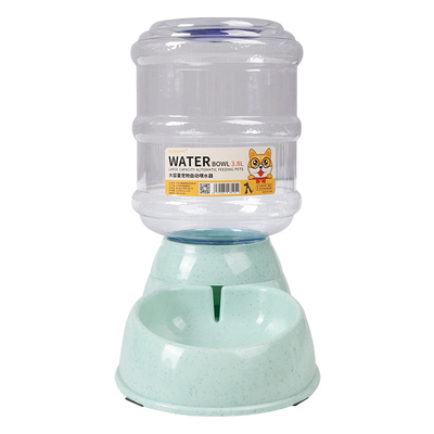 Wet Food Automatic Cat Feeder Bowl With PP Straw Material 3.8L