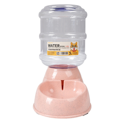 Wet Food Automatic Cat Feeder Bowl With PP Straw Material 3.8L