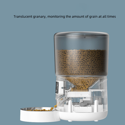 Stainless Steel Automatic Food Feeder For Cat Dog Feeding