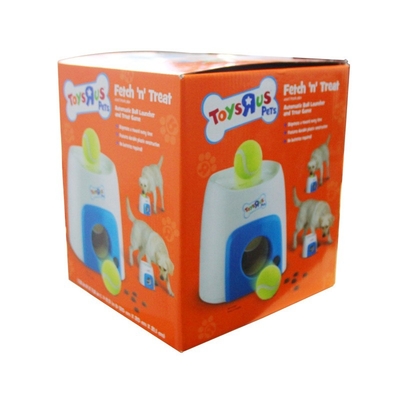 Pet Tennis Ball Launcher Dog Interactive Food Reward Machine