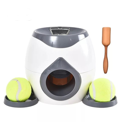 Dog Tennis Ball Launcher Pet Interactive Training Reward Machine