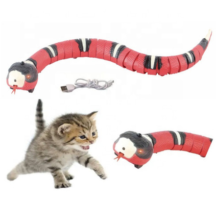 Rubber Interactive Red Cat Pet Teething Chew Funny Toys For Puppies