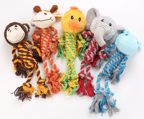 50G Tough Rope Ball Dog Treat Chew Toy For Aggressive Chewers
