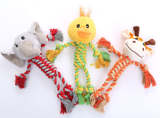 50G Tough Rope Ball Dog Treat Chew Toy For Aggressive Chewers