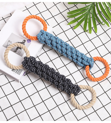 Decompression Chew Cotton Rope Dog Toy Strong Biting Corn