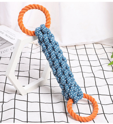 Decompression Chew Cotton Rope Dog Toy Strong Biting Corn