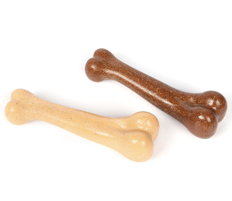 Natural Indestructible Pet Chew Toys Bones Heavy Beef Flavor For Puppies 50G