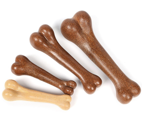 Natural Indestructible Pet Chew Toys Bones Heavy Beef Flavor For Puppies 50G