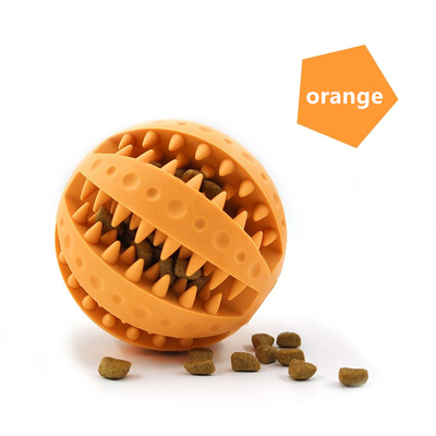 100g Rubber Pet Chew Toys Leak Resistant Watermelon Food Bite Ball Toy