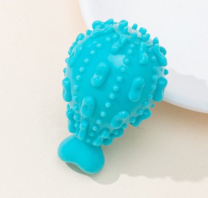 Rubber Squeaky Dog Ball Teething Trainning For Small Medium Puppies