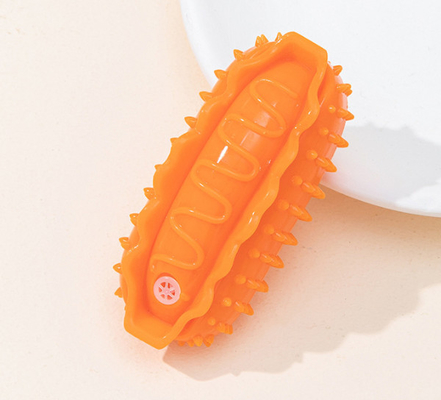 Rubber Squeaky Dog Ball Teething Trainning For Small Medium Puppies