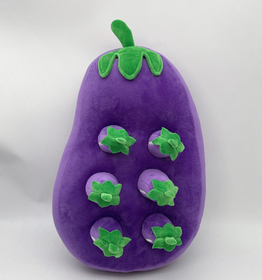 10 Carrots Plush Pet Chew Toys For Small Medium Dogs Teething Training