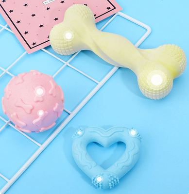 Interactive Rubber Pet Chew Toys For Large Dogs Cleaning Teeth
