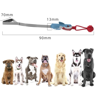 Interactive Sound Pet Chew Toys Tug War Cotton Squeaky Dog Ball Rope
