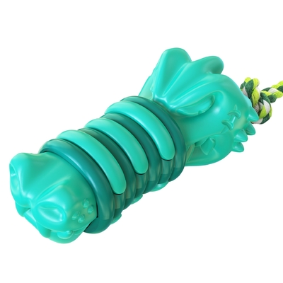 Tooth Grinding Stick Sounding Crocodile Head Dog Toy Ball For Heavy Chewers