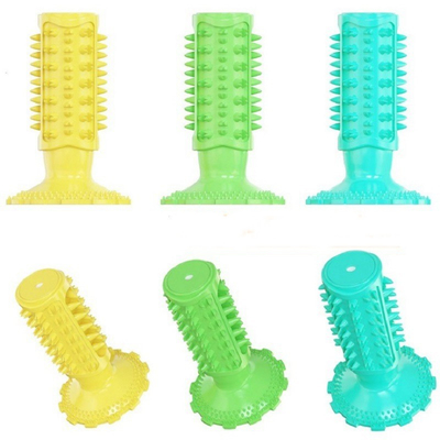 Molar Stick Suction Cup Squeaking Sound Dog Toys Golden Hair Pet Products