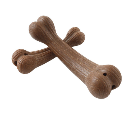 Safe Bone shape Natural Rubber Pet Chew Toys Non Toxic