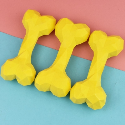 Food Grade TPR Bone Shape Pet Chew Toys For Dog Eco Friendly