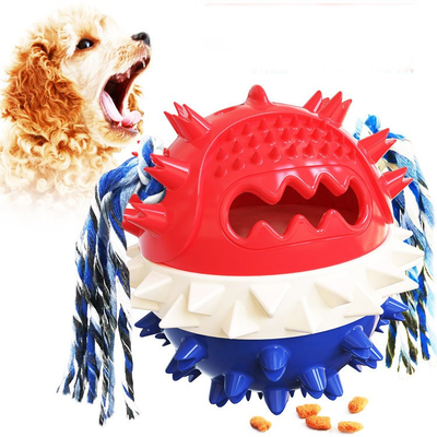 Squeaking Pet Dog Molar Stick Sound Dog Toys Vent Leakage Bal