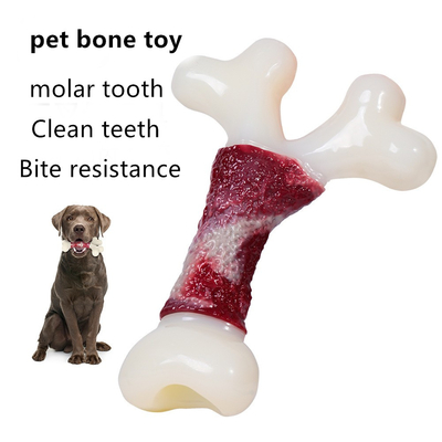 French Bulldogs Nylon Bone Chew Toys Simulated Bone Molar Stick Bite Resistant