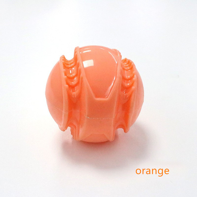 Balls For Puppies Sound Bite Resistant TPR Fire Wheel Ball Dog Bite Relief Ball Wear-Resistant Tooth Cleaning