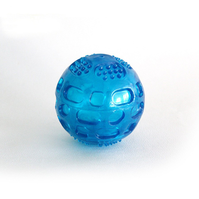 Bite Sound Dog Toys Bite Resistant Elastic Extra Large Indestructible Dog Ball Multicolor