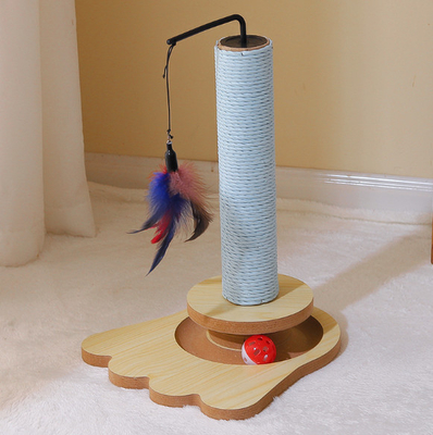 Interactive Cat Scratcher With Tracking Interactive Toys Vertical Scratcher For Indoor Cats