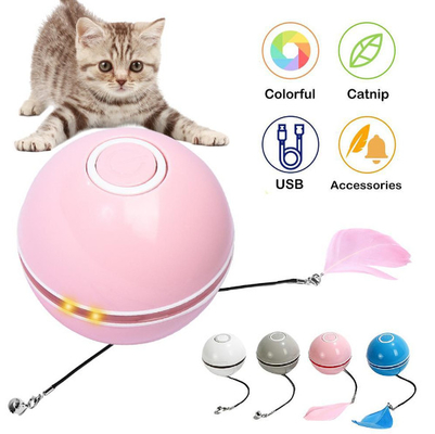 Interactive USB Charging Electronic Cat Ball Interactive Cat Toys Balls
