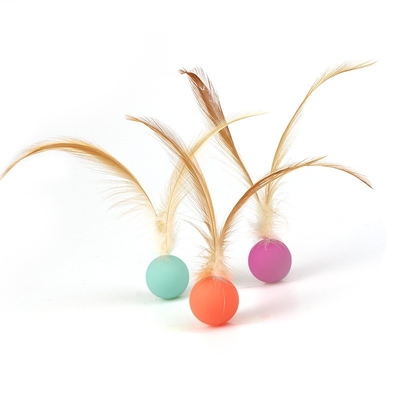 Moves Laser Pointer Cat Chew Toy Elastic Ball Interaction