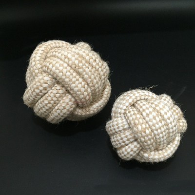 Rope Sisal Cat Dog Training Toy Cotton Rope Ball Interactive