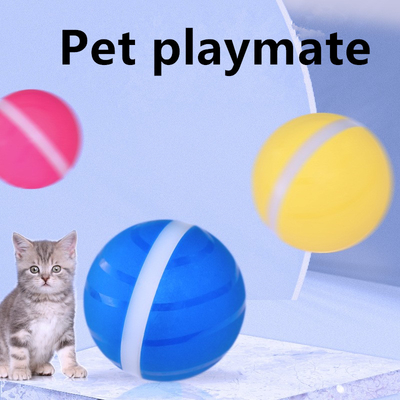 Remote Control Snake Toy For Cats USB Charging Smart Electric Ball LED Flash