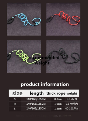 Explosion Proof Thickened Extended Telescopic P-Rope For Golden Retriever Dog Traction