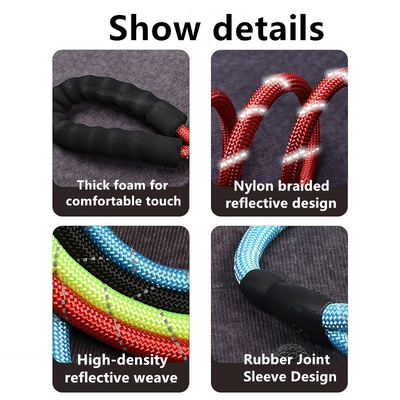 Explosion Proof Thickened Extended Telescopic P-Rope For Golden Retriever Dog Traction