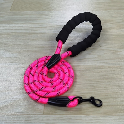 Outdoor Pet Traction Rope Polyester Reflective Golden Teddy Small Medium Dog Chain