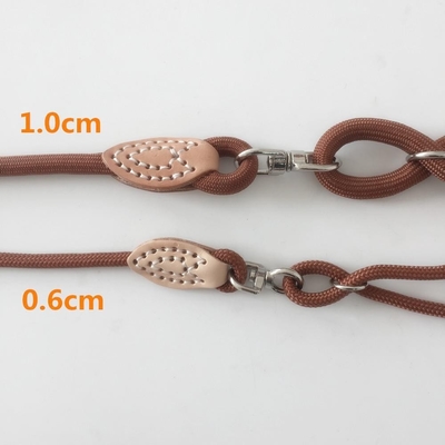 Nylon Double Hook Pet Traction Rope Small Medium Dog Walking Rope