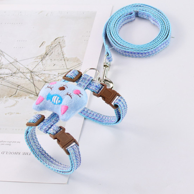 Adjustable Cat Harness Lead Escape Proof For Small Large Cats
