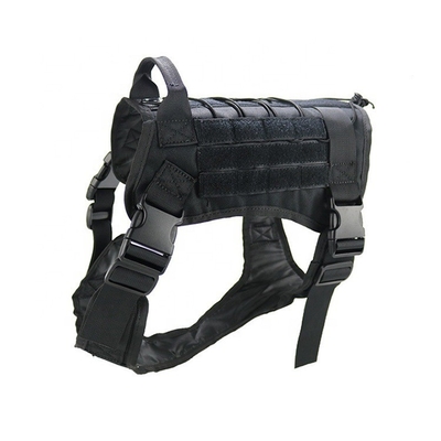 Camouflage Tactical Dog Chest Strap Nylon Adjustable Traction Rope Vest