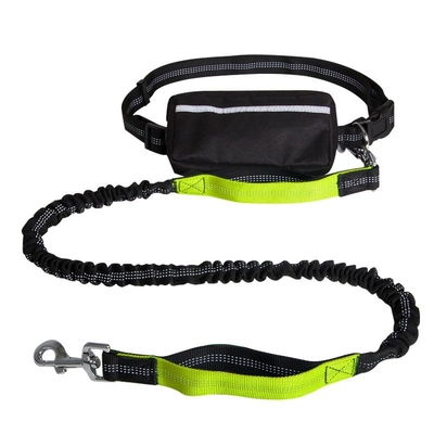 Luminous Silk Retractable Punching Waist Pet Traction Rope For Walking Sports Running