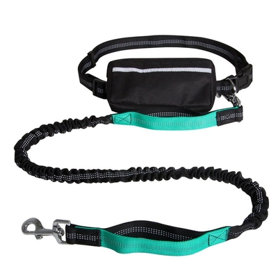 Luminous Silk Retractable Punching Waist Pet Traction Rope For Walking Sports Running