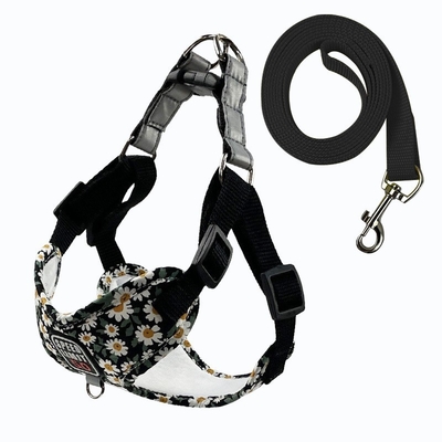 Reflective Breathable Dog Traction Rope Walking Dog Printed Dog Rope Large And Medium-Sized Wholesale Pet Chest Strap