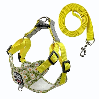 Reflective Breathable Dog Traction Rope Walking Dog Printed Dog Rope Large And Medium-Sized Wholesale Pet Chest Strap