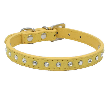 Bling Girl Puppy Kitten Collars With Crystal Diamond Colorful