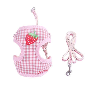 Traction Green Cat Harness Chest Strap Snack Bag Cat Traction Rope Adjustable Walking Cat Rope pet harness leash