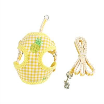 Traction Green Cat Harness Chest Strap Snack Bag Cat Traction Rope Adjustable Walking Cat Rope pet harness leash