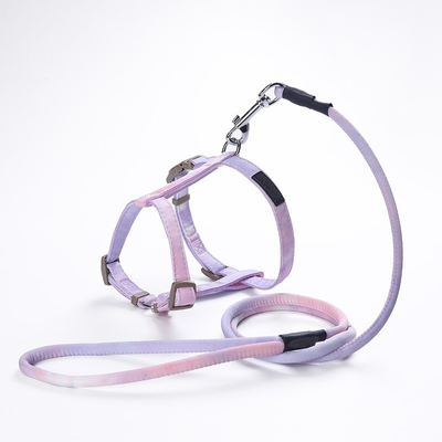 Adjustable Pet Cat Vest Leash Gradual H Shaped Chest Strap Towing Rope