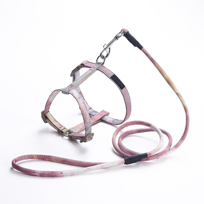 Adjustable Pet Cat Vest Leash Gradual H Shaped Chest Strap Towing Rope