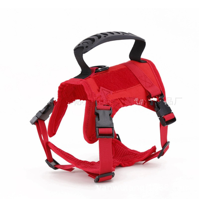 Waterproof Adjustable Pet Training Collars Cat Tactical Harness Strap Vest For Walking