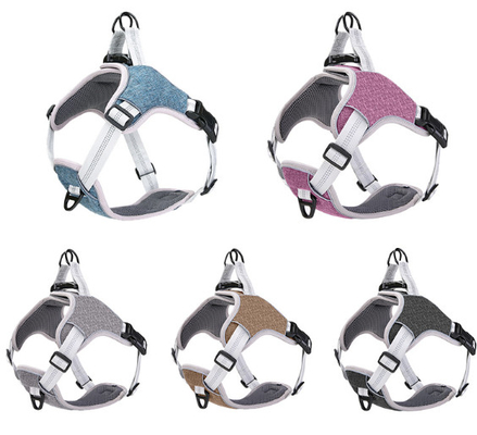Adjustable Pet Harness Leash Large Cats Soft Kittens Vest With Reflective Strip